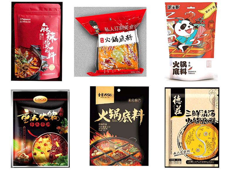 火鍋底料包裝機(jī)包裝樣品 火鍋底料包裝機(jī)包裝樣品